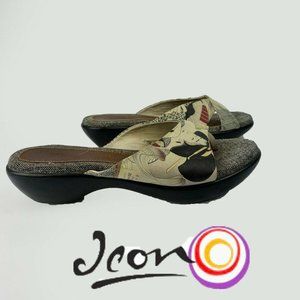 ICON Geisha Asian japan leather wearable art sanda